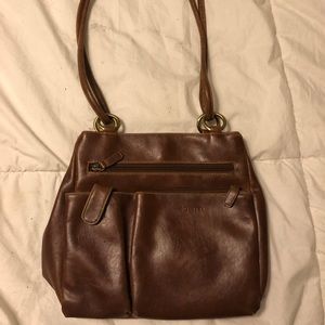 Tan Rosetti Bag